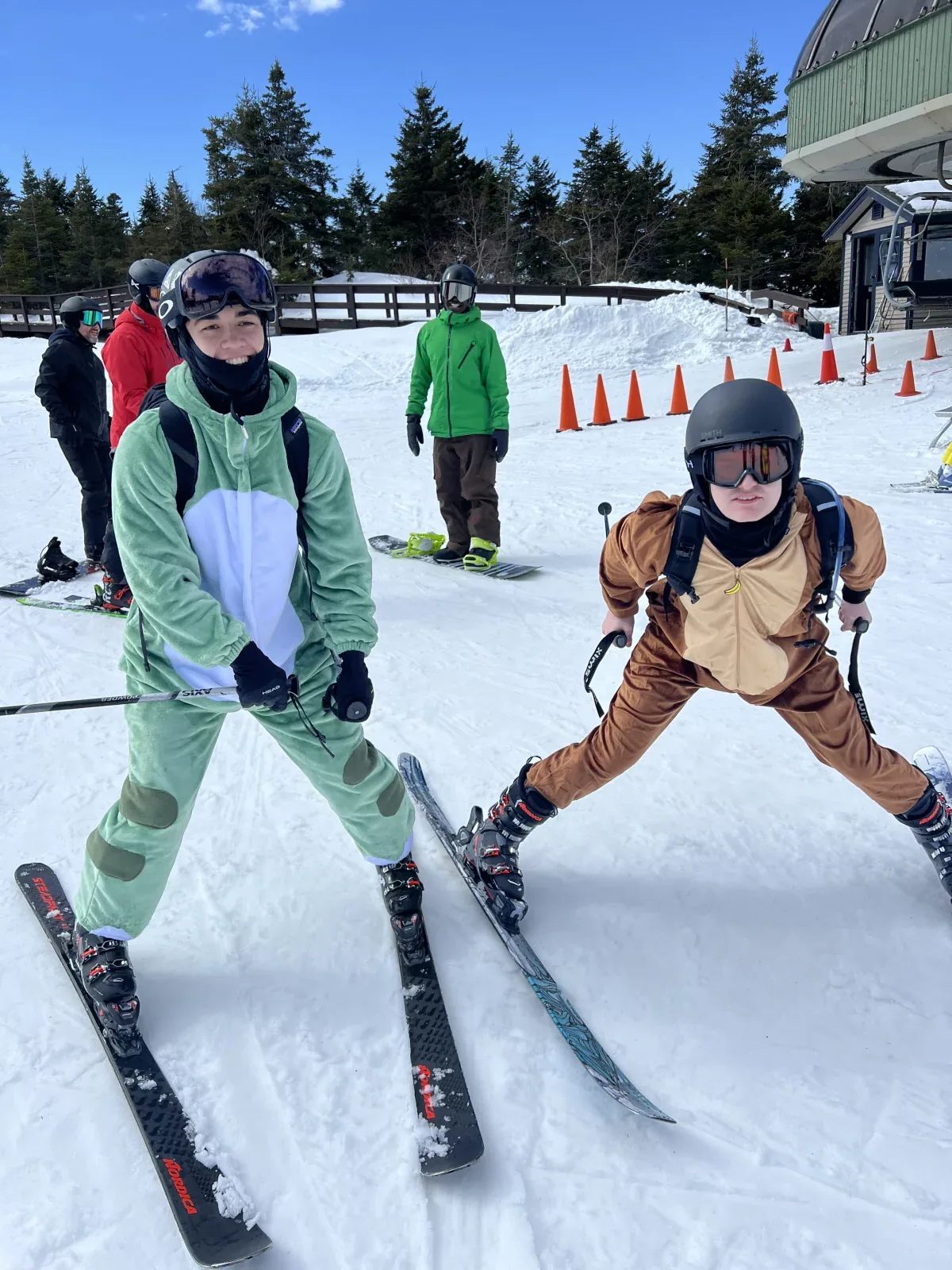 Skiing